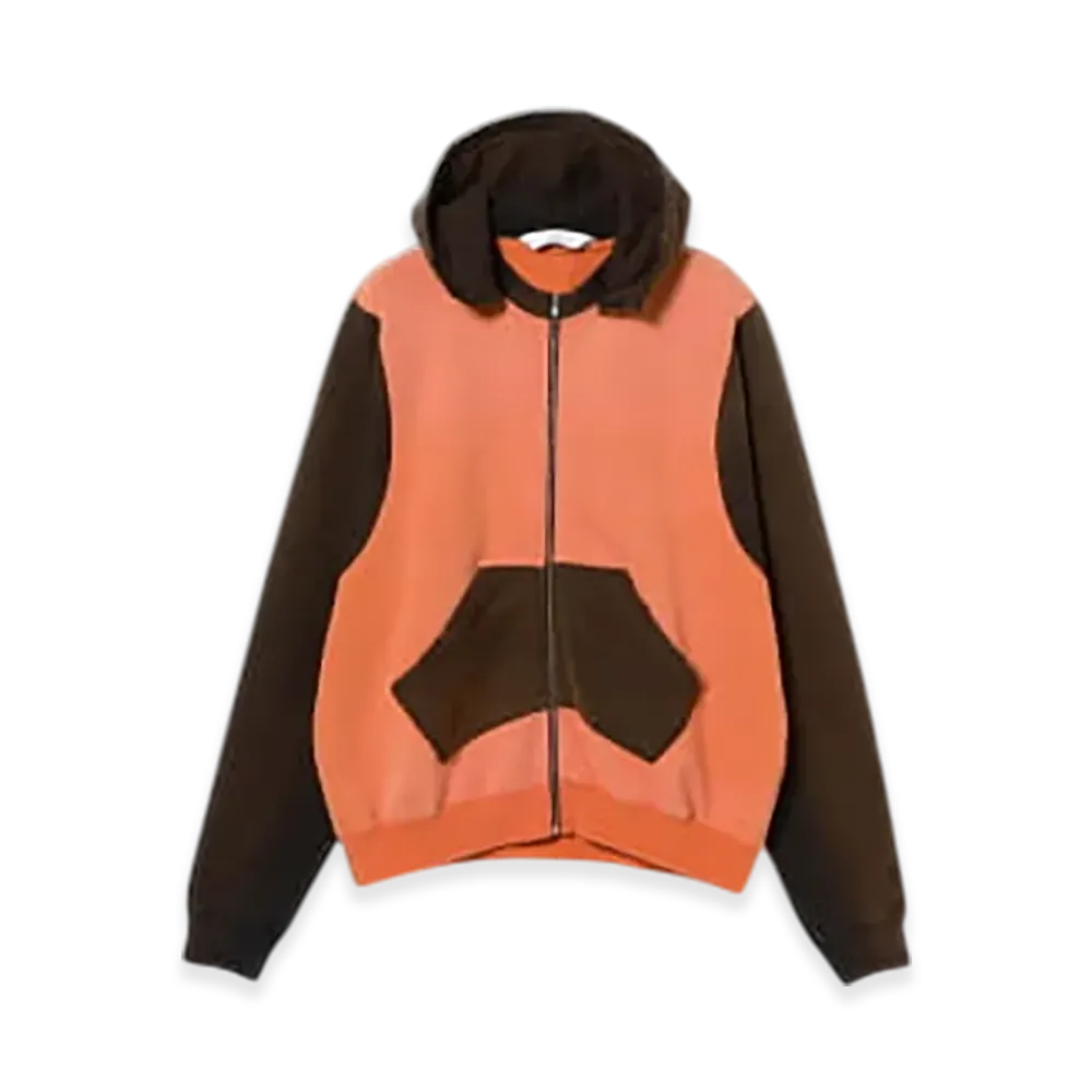 BEAMS Future Archive x Sasquatchfabrix x Tokyo Vitamin / Attached Damaged Hoodie "Vitamin Orange"