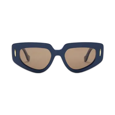 LOEWE Butterfly Screen Sunglasses Small "Dark Navy"