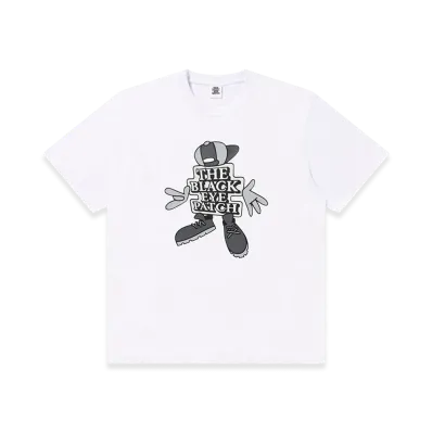 BlackEyePatch Grayscale OG Boy Tee "White"