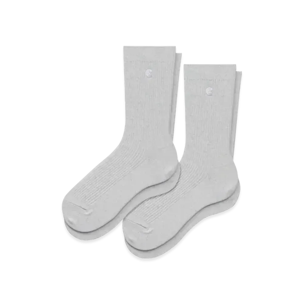 Carhartt WIP Madison Pack Socks "Ash Heather/White Ash Heather/White"