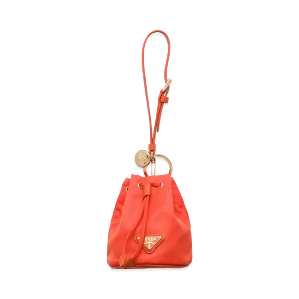 PRADA Re-Edition 1978 Re-Nylon Mini Pouch "Orange"
