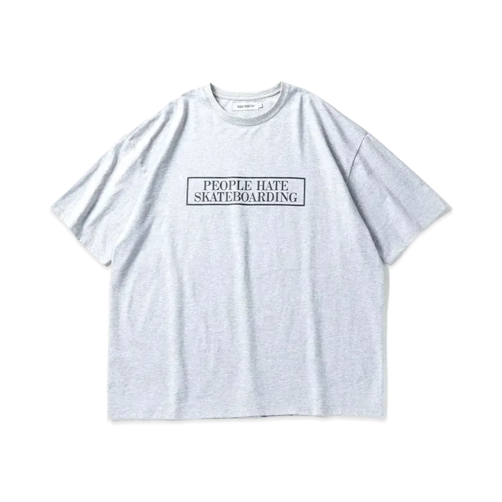TIGHTBOOTH People Hate Skate T-Shirt "Grey"