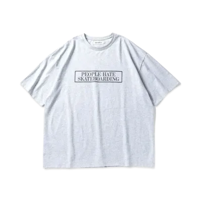 TIGHTBOOTH People Hate Skate T-Shirt "Grey"