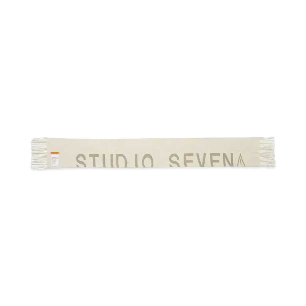 STUDIO SEVEN Knit Scarf "OFF WHITE"