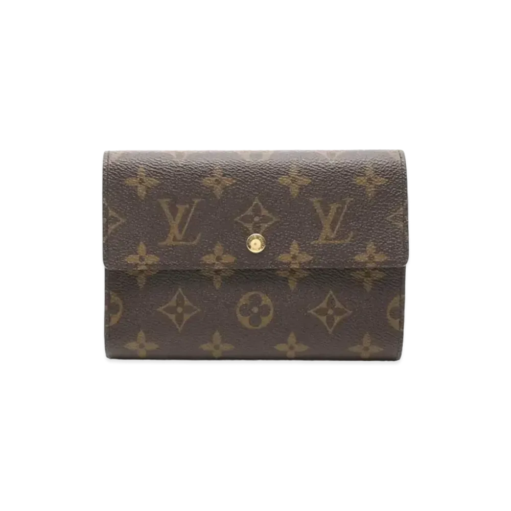 Louis Vuitton Porte Tresor Etui Papier Monogram