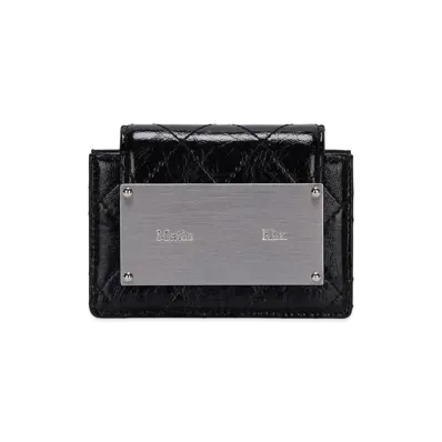 Matin Kim Vintage Accordion Wallet "Black"