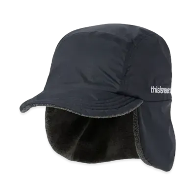 thisisneverthat Reversible Earflap Duckbill Cap "Navy"