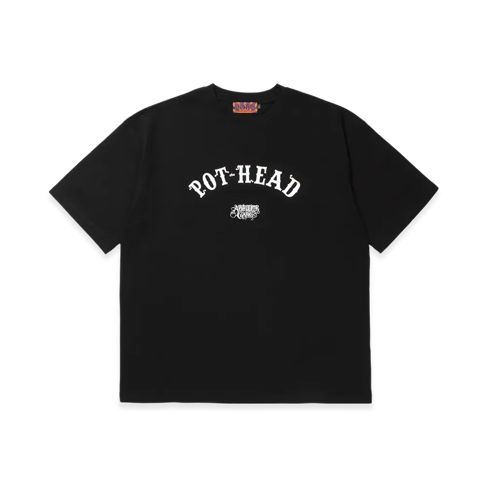 APHRODITEGANG Zig-Zag Pothead S/S Tee "Black"