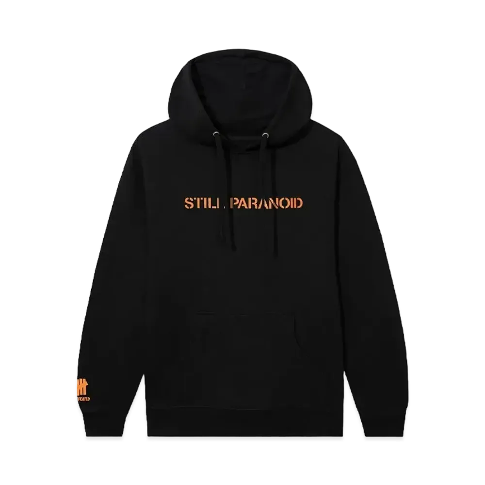 ANTI SOCIAL SOCIAL CLUB x Undefeated Still Paranoid Hoodie "Black"