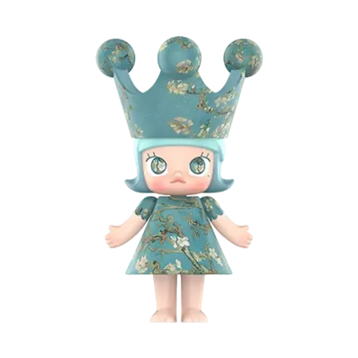 POP MART "MEGA COLLECTIONS" ROYAL MOLLY 400% Van Gogh Museum Almond Blossom