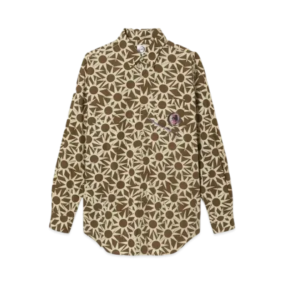 graniph x DEMON SLAYER Hotaru Kotetsuzuka Shirt "Beige"