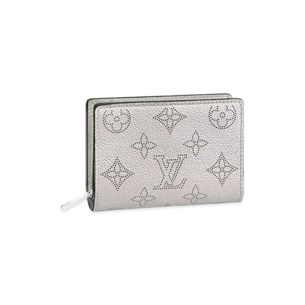 Louis Vuitton Clea Wallet Mahina Leather "Gris Souris"