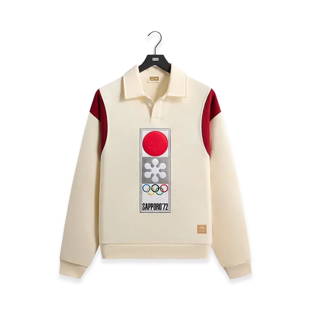 Kith x Olympics Heritage Sapporo Vintage Nelson Rugby "Sandrift"