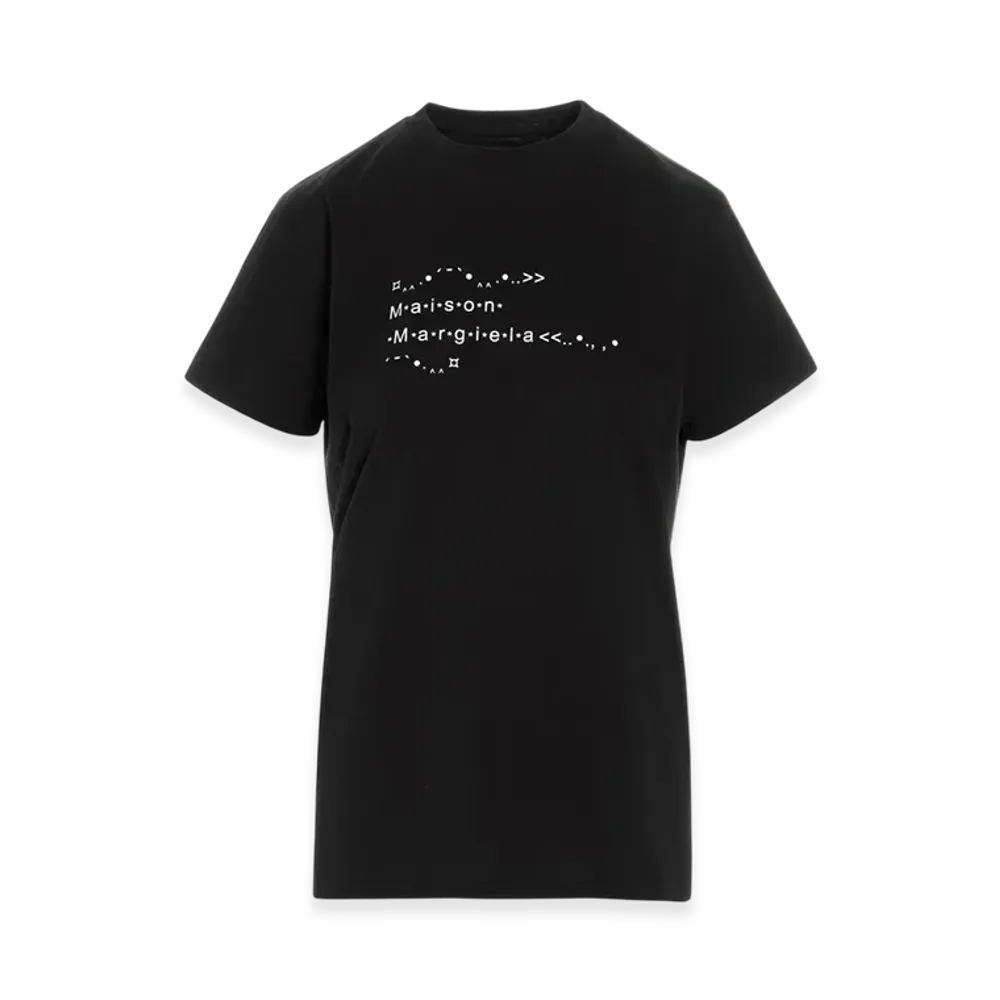 Maison Margiela Women's Font Generator T-Shirt "Black"