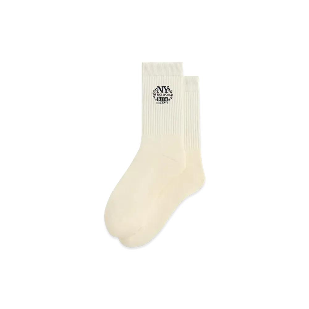 Kith NY to the World Socks "Silk"
