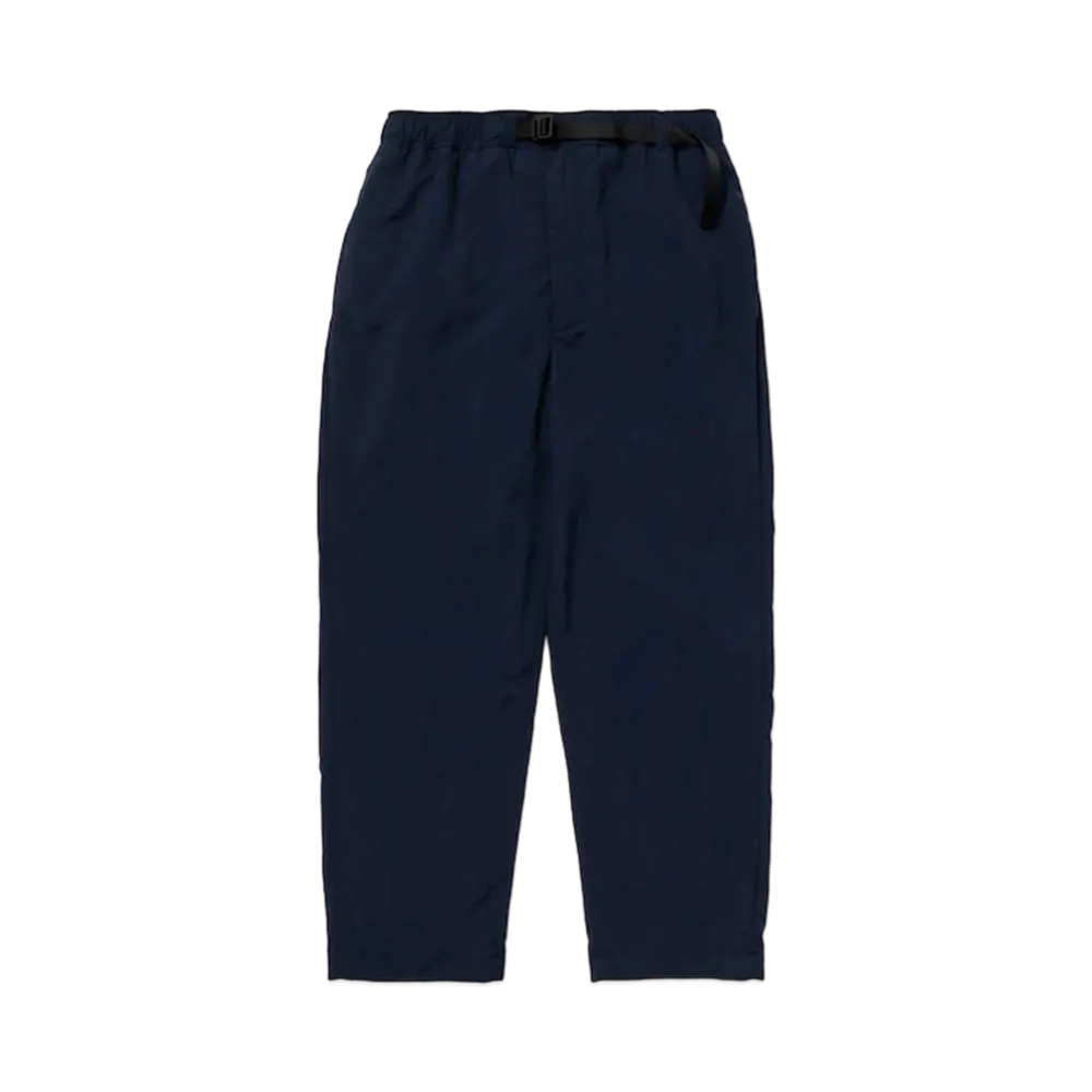 everyone Nylon Belted Easy Pants "Navy"