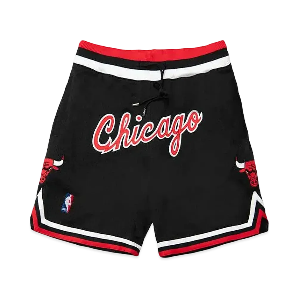 Just Don Chicago Bulls Shorts "Black"