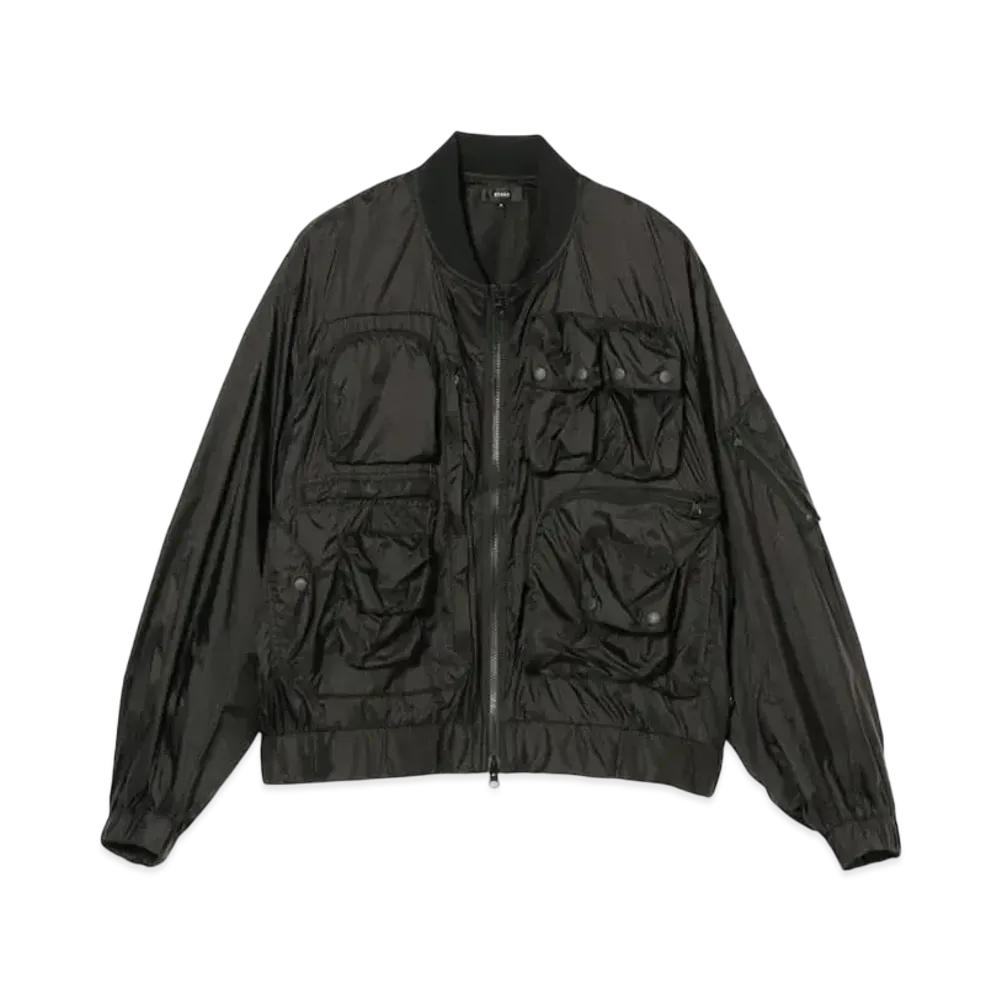 BEAMS Water Repellent Multi Pocket Ma-1 "Black"
