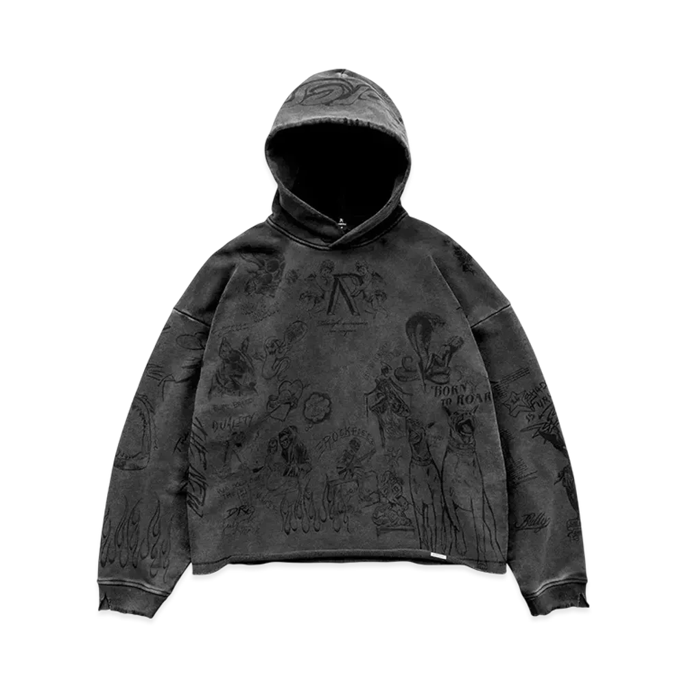REPRESENT Legacy Hoodie "Vintage grey"