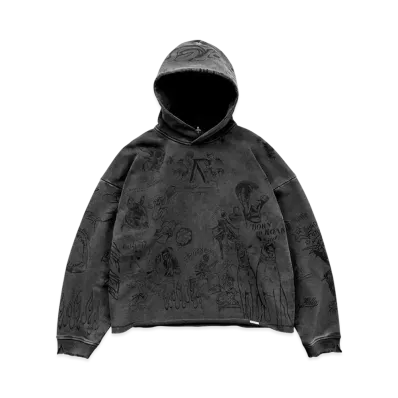 REPRESENT Legacy Hoodie "Vintage grey"