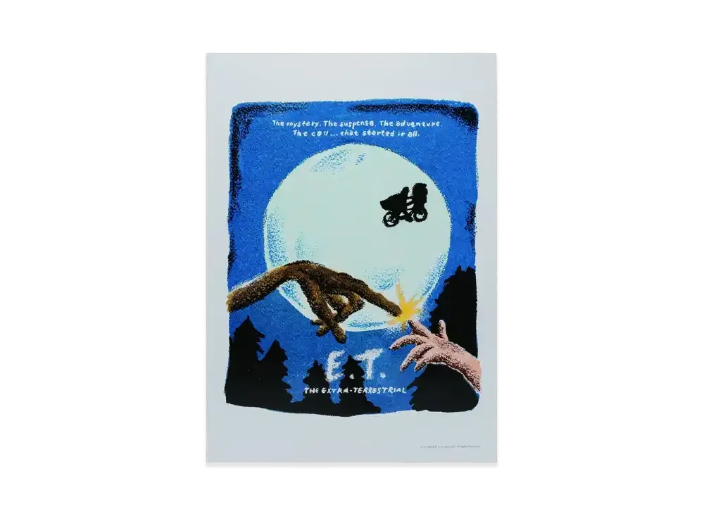 Buffer E. T. Poster "White"