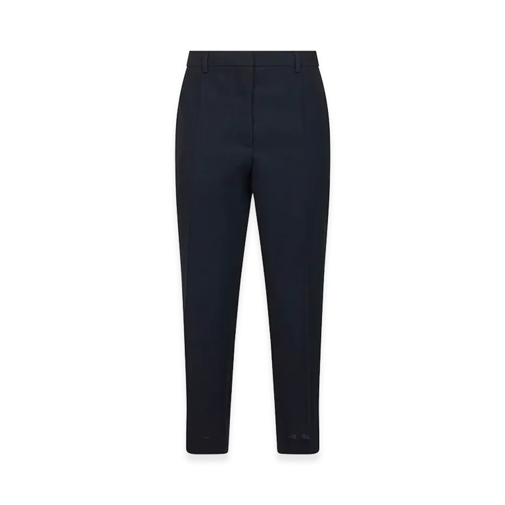 PRADA Women's Tailored Pants "Dark Blue"