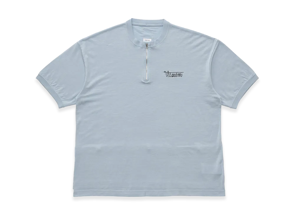 visvim Merckx Zip P.O. S/S (Superfine) "PL.Blue"