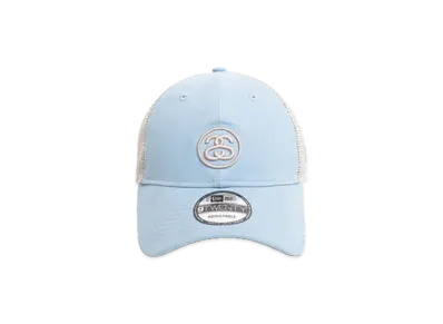 Stussy x NEW ERA 9Twenty SS Link Trucker "Blue"