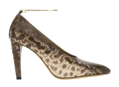 FENDI Women's Pump Karung Anello "Beige"