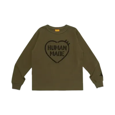 HUMAN MADE Military L/S T-Shirt "Olive Drab"