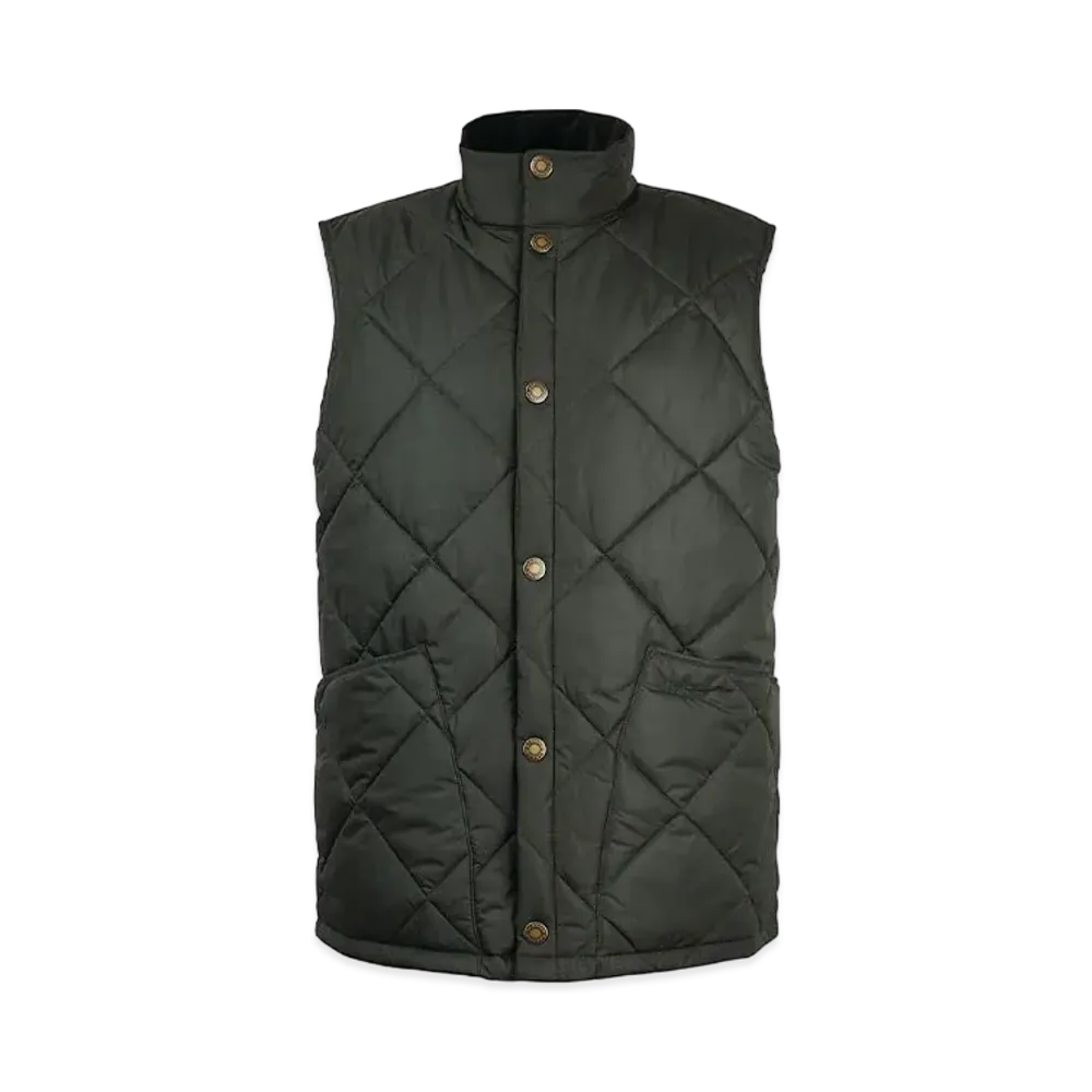 Barbour Liddesale Quilted Vest "Green"