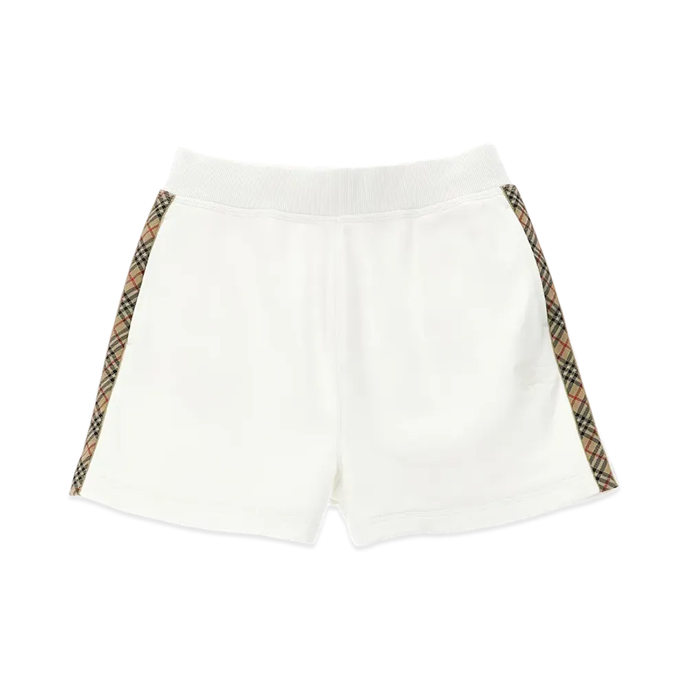 Burberry Kids Caterina Bermuda Shorts "White"