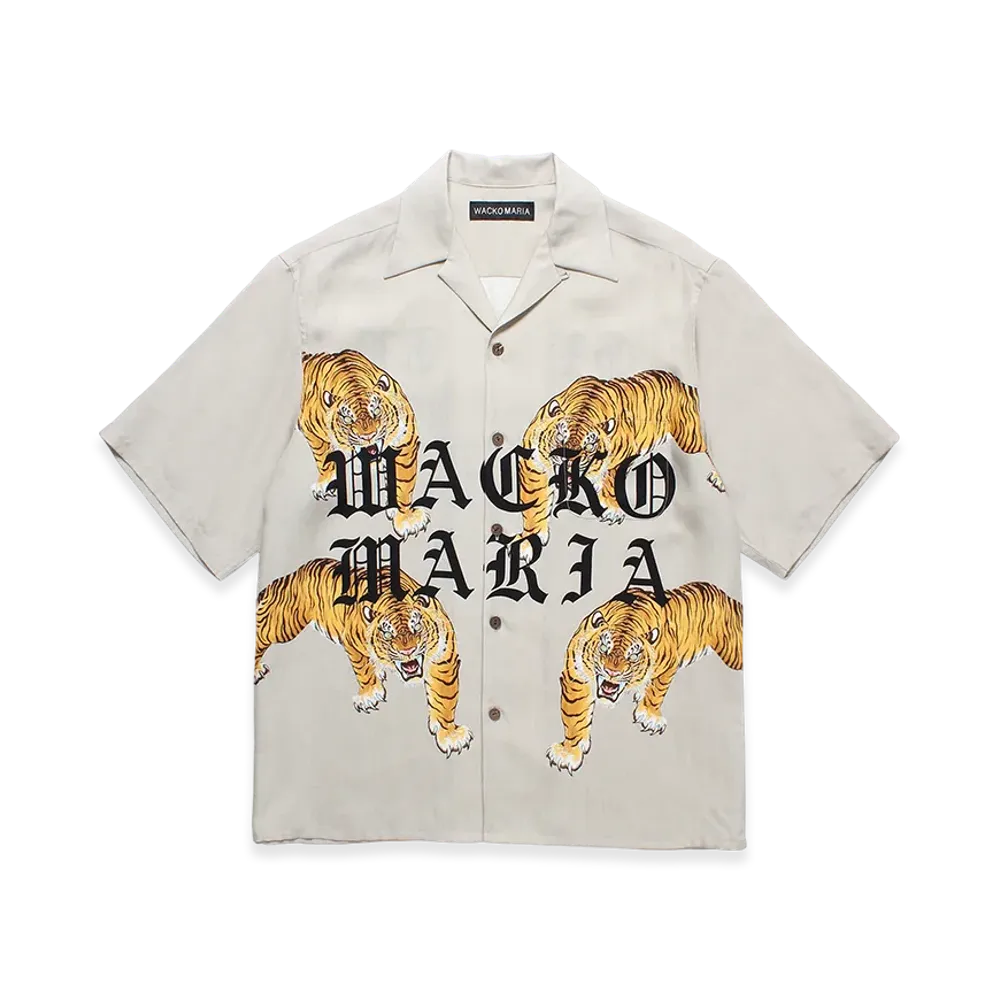 WACKO MARIA x Tim Lehi Hawaiian Shirt "Beige"