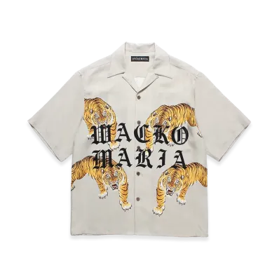 WACKO MARIA x Tim Lehi Hawaiian Shirt "Beige"
