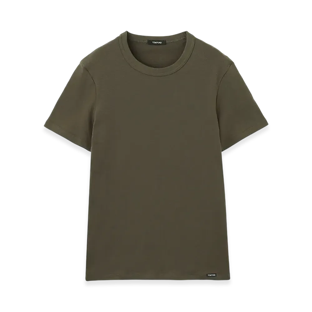 TOM FORD Crewneck Tee "Militarygreen"