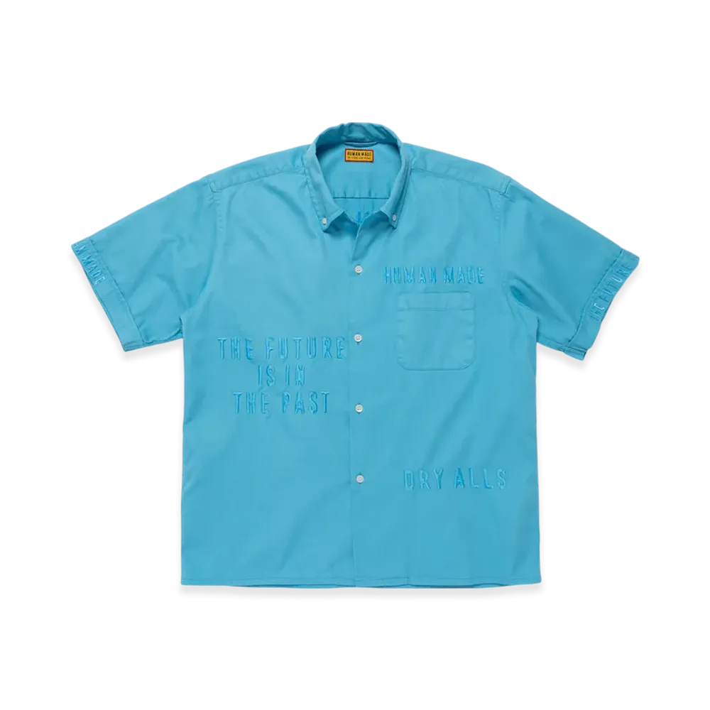 HUMAN MADE Open Collar BD Shirt "Blue"