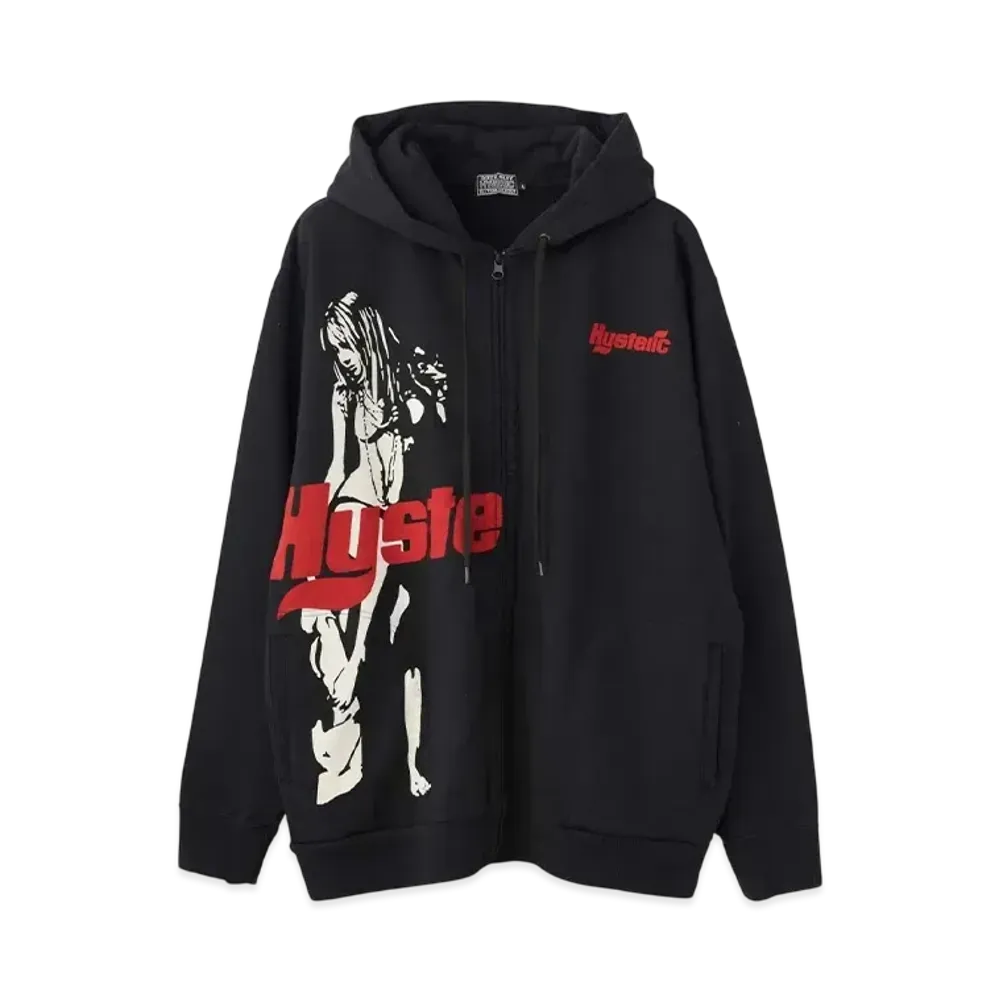 HYSTERIC GLAMOUR Hysteric Times Hoodie "Black"