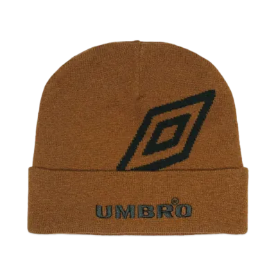 UMBRO x Children of the discordance Logo Beanie "BROWN"