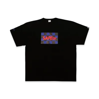 SAPEur Checker S/S Tee "Black"