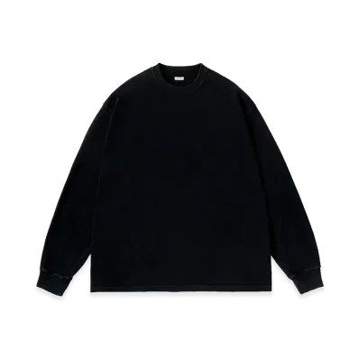 A.PRESSE Vintage L/S T-Shirt "Black"