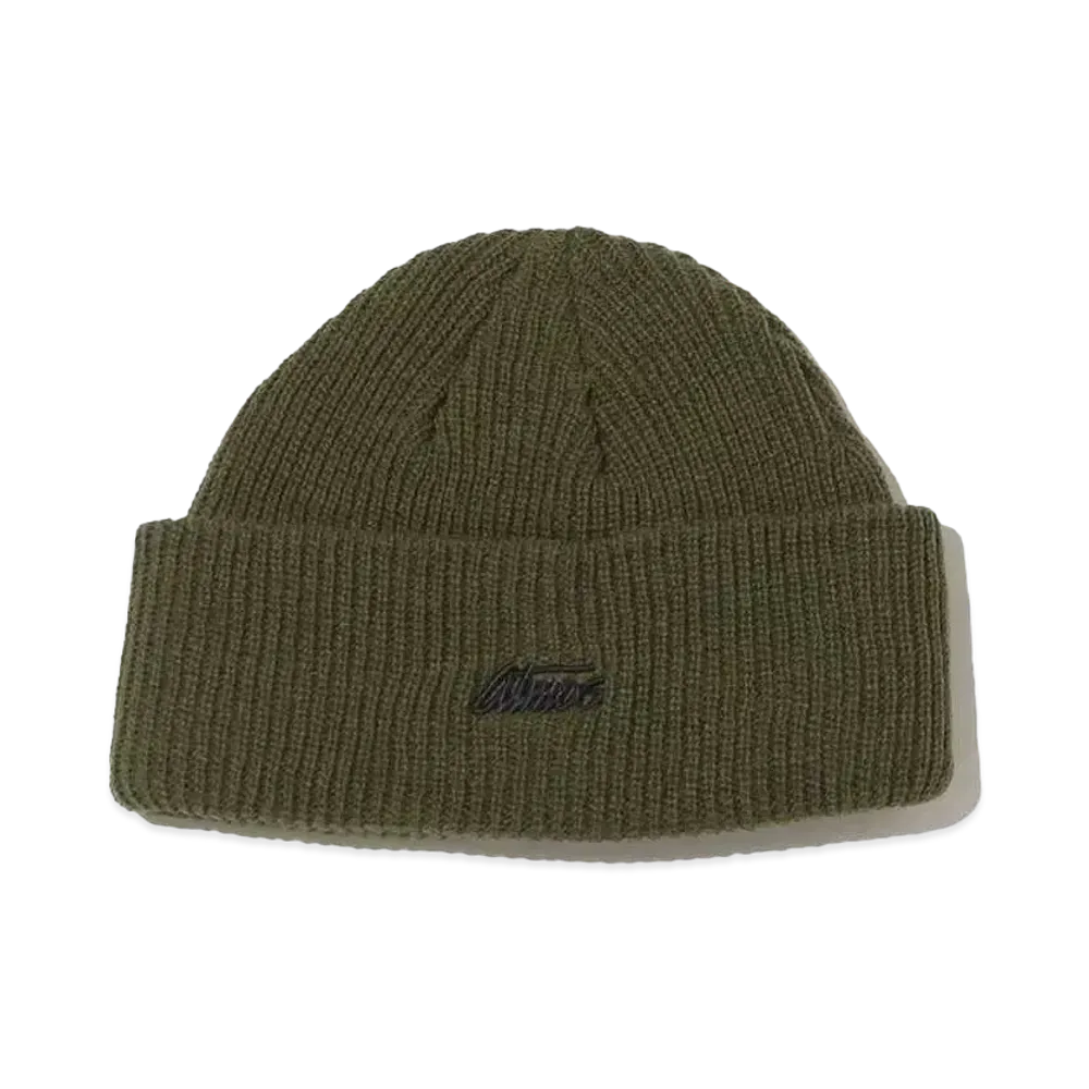atmos Small Logo Knit Cap "Khaki"