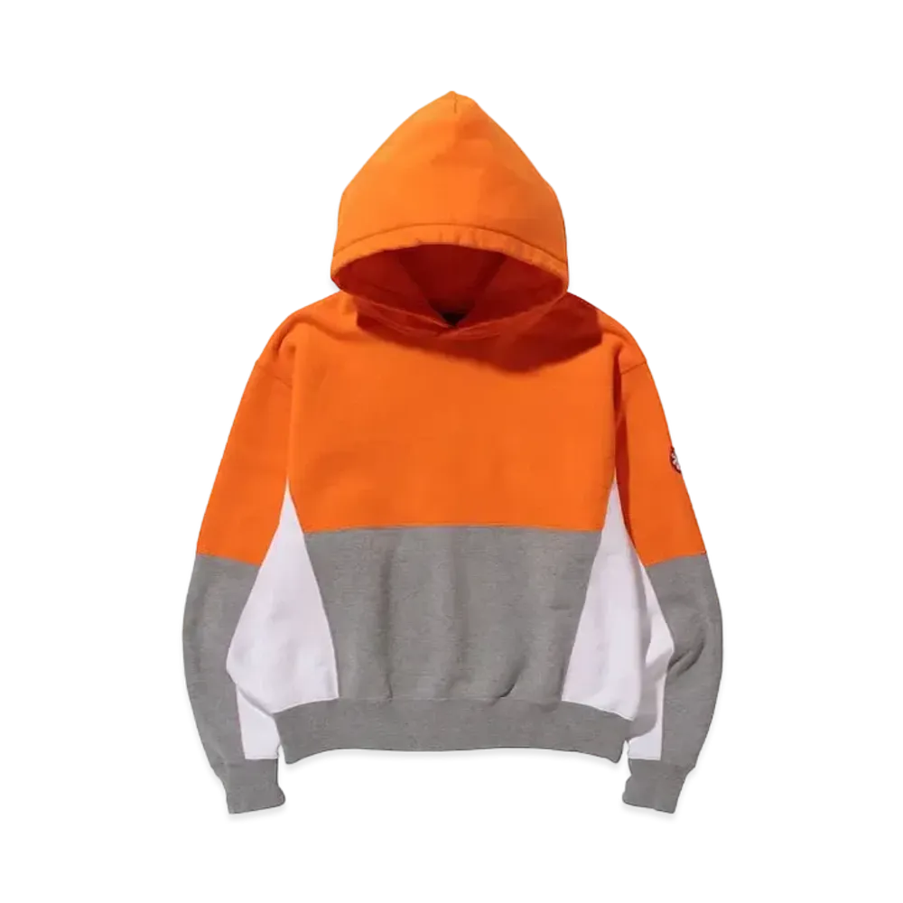Cav Empt (C.E) ZIGGURAT PATCH HEAVY HOODY "Orange"
