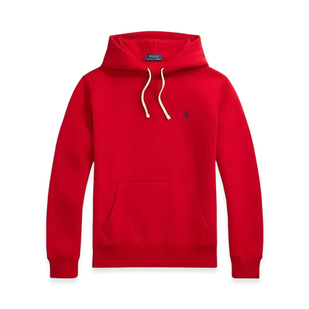 Polo Ralph Lauren Fleece Pull Over Hood Parka "Red"