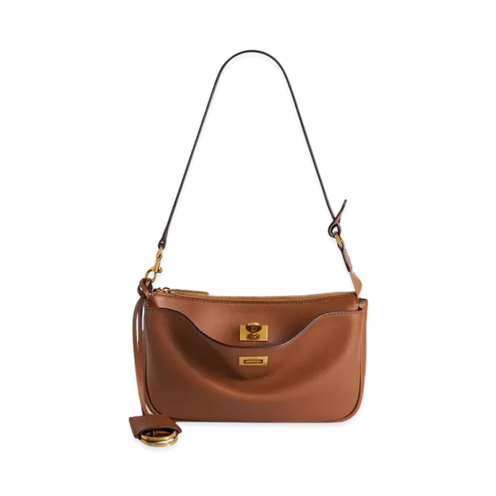 BALENCIAGA Rodeo Sling Pouch "New Tan"