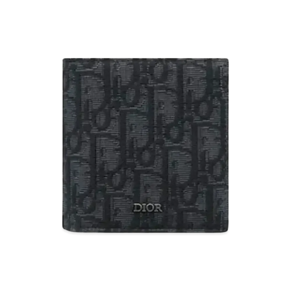 Dior Small Straight Wallet "Black"