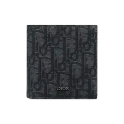 Dior Small Straight Wallet "Black"