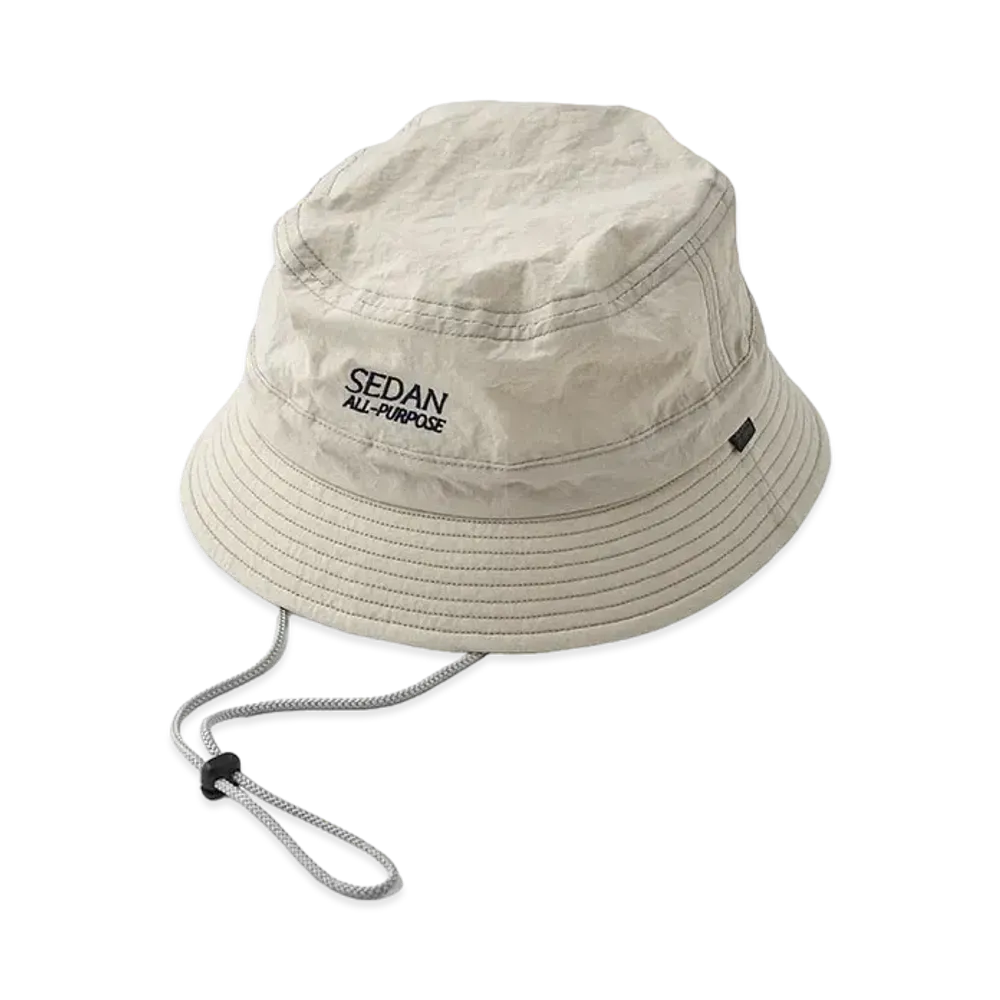 SEDAN ALL-PURPOSE OG Logo Bucket Hat "Stone"
