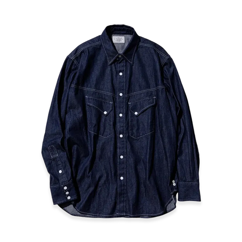 Unlikely Dress Cowboy Shirts "Indigo"