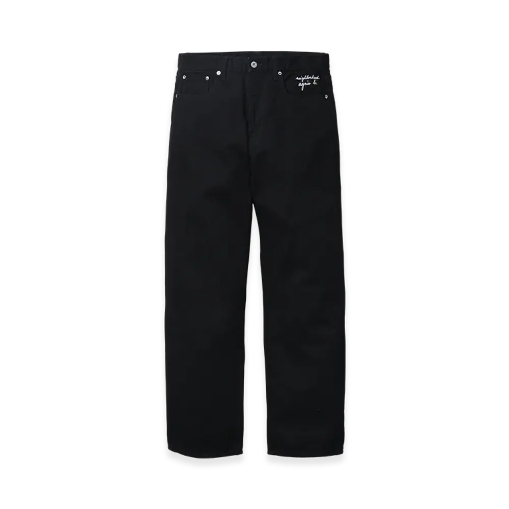 NEIGHBORHOOD x agnes b. Straight Pants "Black"