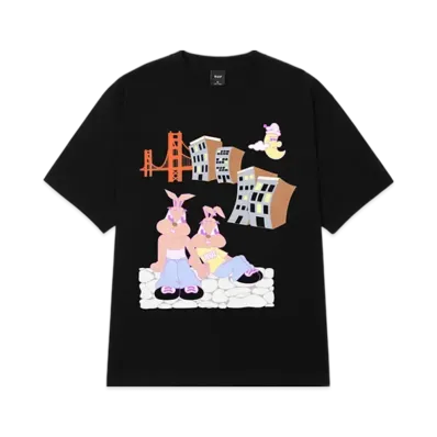 HUF Summer 25 Bae Views Tee "Black"